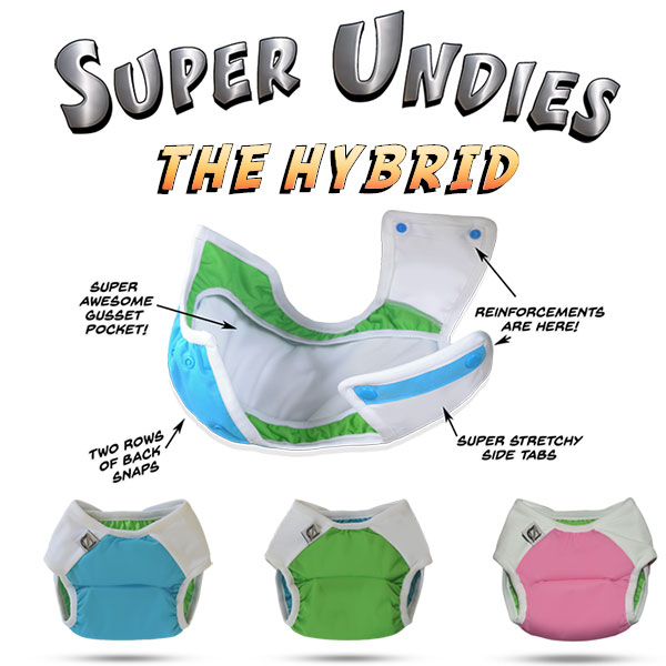 Super Undies Training Pants System 3 Pack